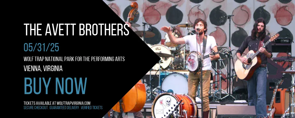 The Avett Brothers at Wolf Trap National Park for the Performing Arts